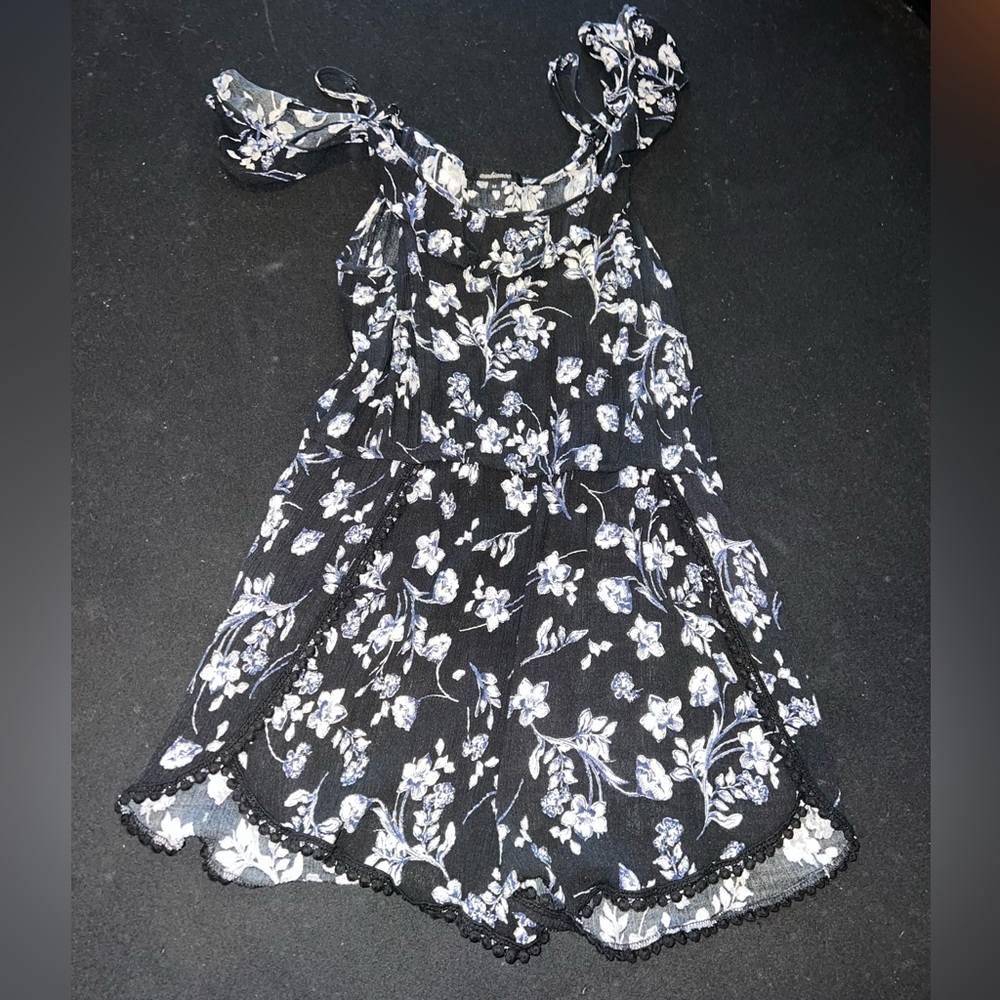 Floral summer romper